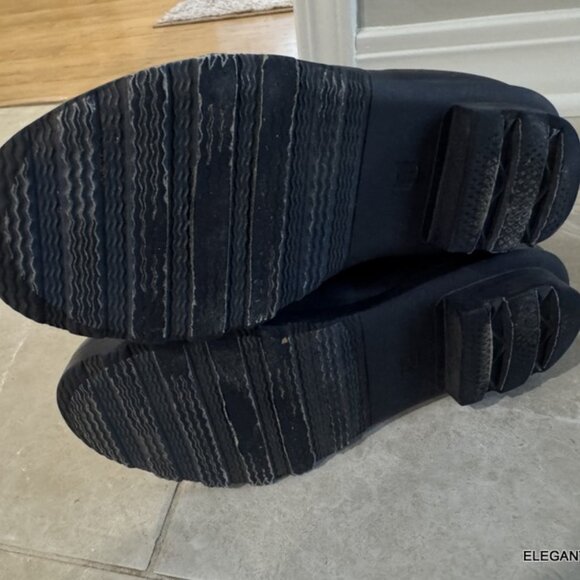 Sociology Women’s Tall Blue Floral Rain Boots Size 6 Waterproof Matte Rubber - Picture 8 of 8